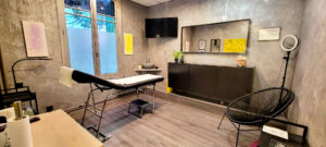 Cabine de tatouage de Yohan chez AB Tattoo Nice